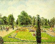 Camille Pissaro Kew, The Path to the Main Conservatory oil